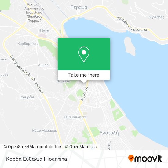 Κορδα Ευθαλια Ι map