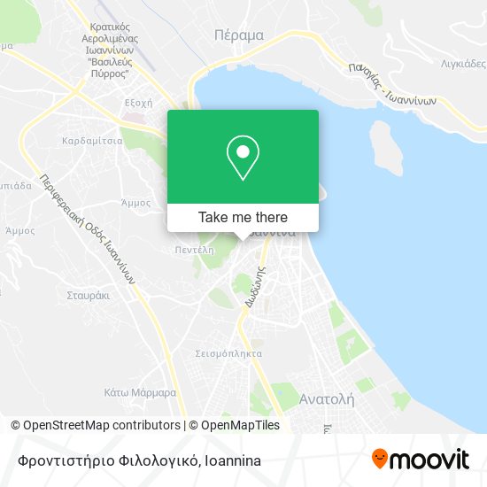 Φροντιστήριο Φιλολογικό map