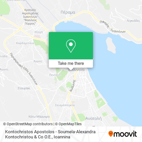 Kontochristos Apostolos - Soumela-Alexandra Kontochristou & Co O.E. map