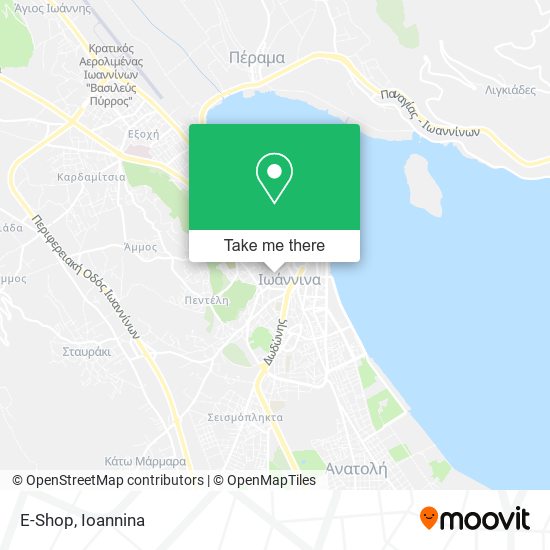 E-Shop map