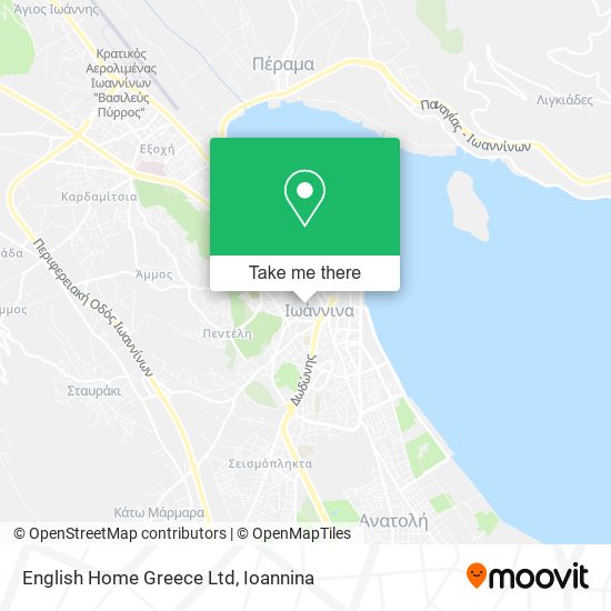English Home Greece Ltd map