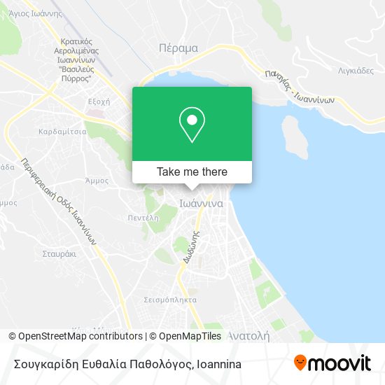 Σουγκαρίδη Ευθαλία Παθολόγος map