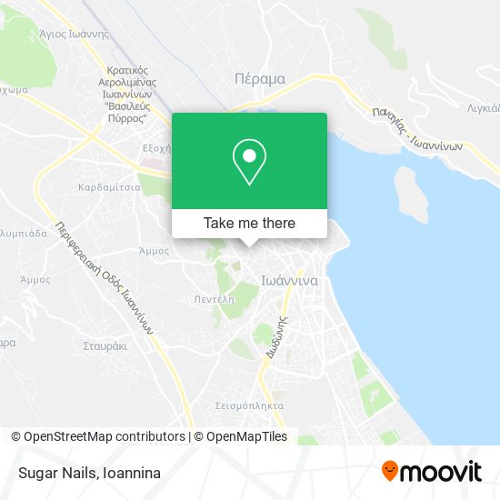 Sugar Nails map