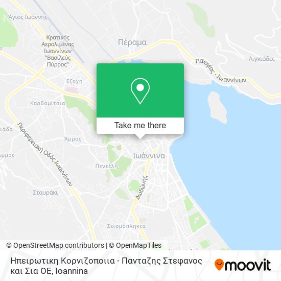 Ηπειρωτικη Κορνιζοποιια - Πανταζης Στεφανος και Σια ΟΕ map