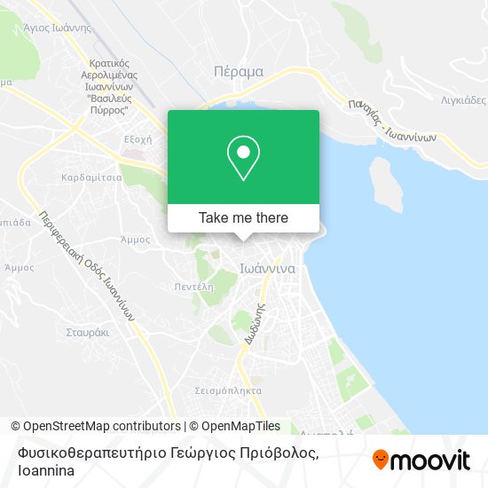 Φυσικοθεραπευτήριο Γεώργιος Πριόβολος map