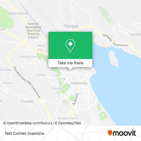 Net Corner map