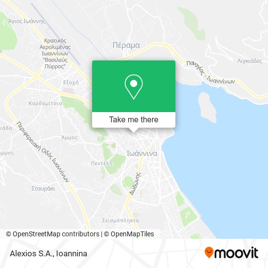 Alexios S.A. map