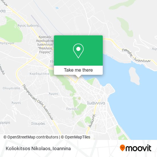 Koliokitsos Nikolaos map