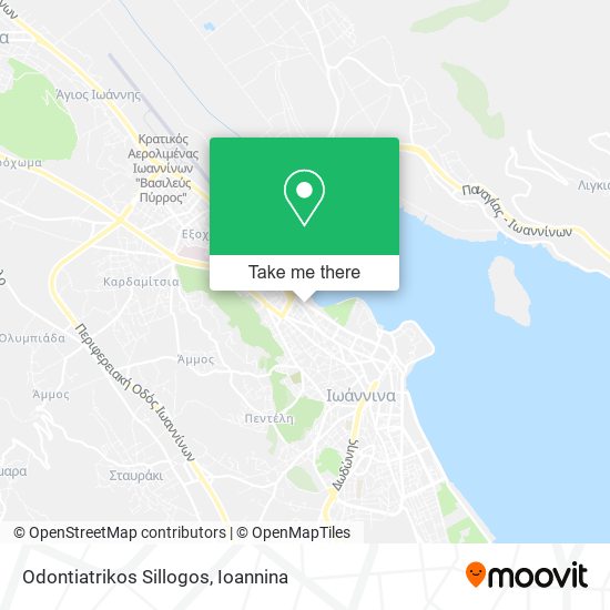 Odontiatrikos Sillogos map