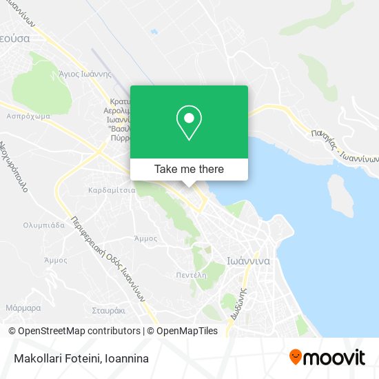 Makollari Foteini map