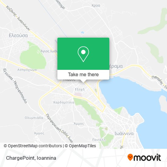 ChargePoint map