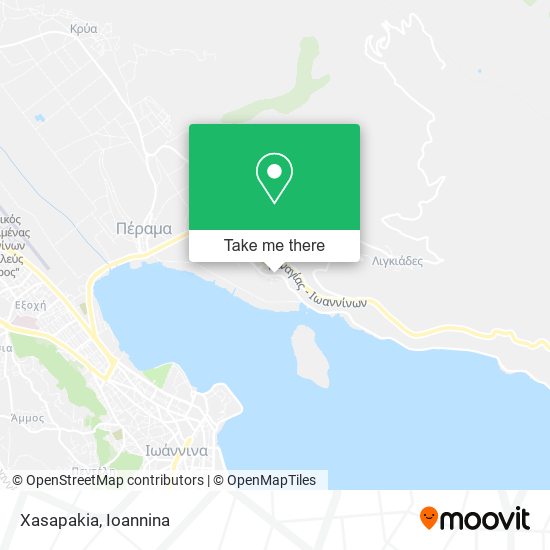 Xasapakia map