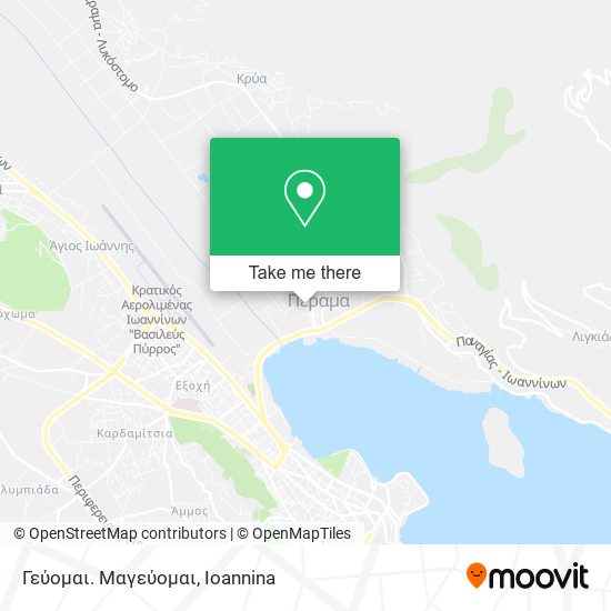 Γεύομαι. Μαγεύομαι map