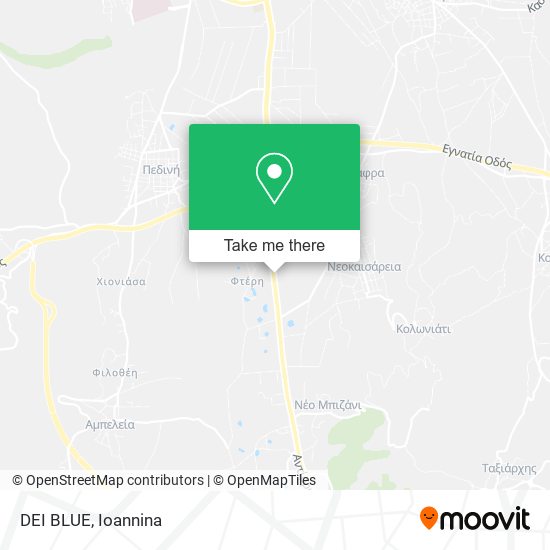 DEI BLUE map