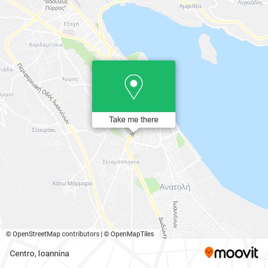 Centro map