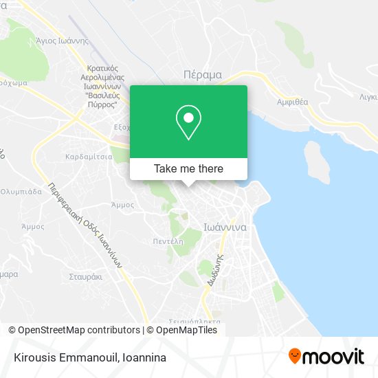 Kirousis Emmanouil map