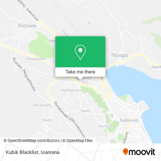 Kubik Blacklist map