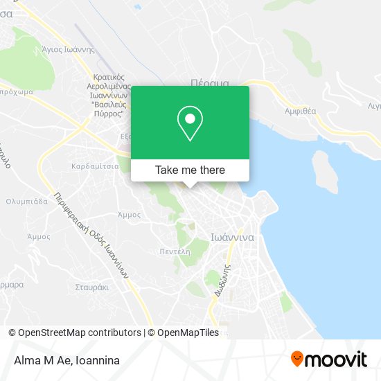 Alma M Ae map