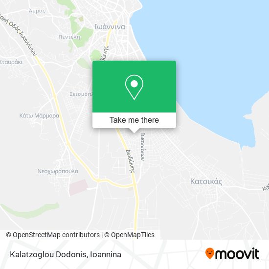 Kalatzoglou Dodonis map