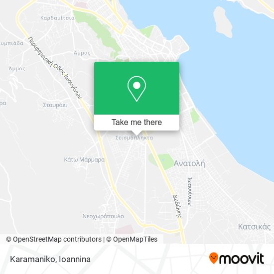 Karamaniko map