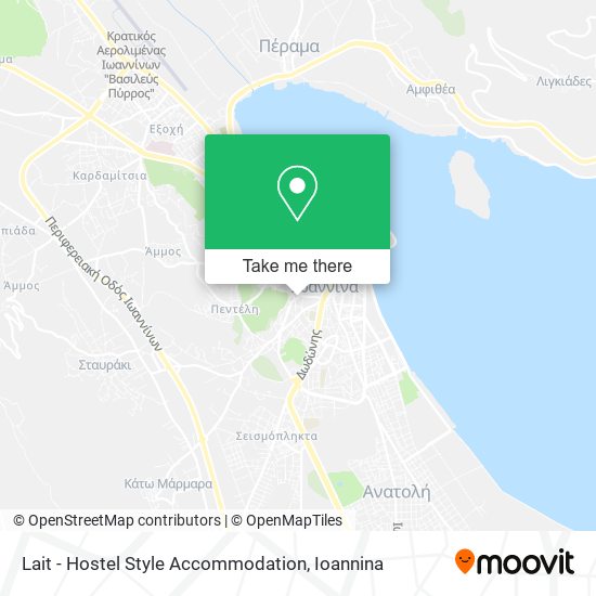 Lait - Hostel Style Accommodation map