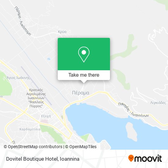 Dovitel Boutique Hotel map