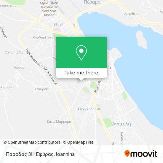 Πάροδος 3Η Εφύρας map