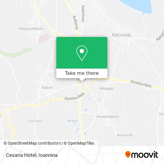 Cesaria Hotel map