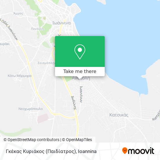 Γκέκας Κυριάκος (Παιδίατρος) map
