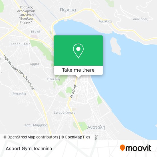 Asport Gym map