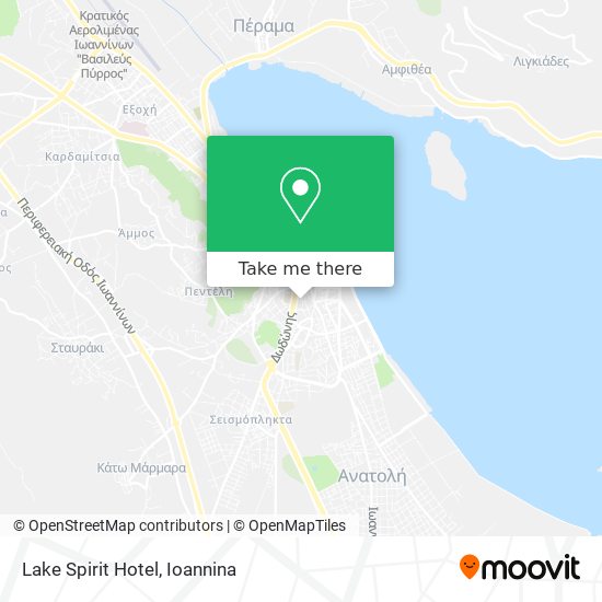 Lake Spirit Hotel map