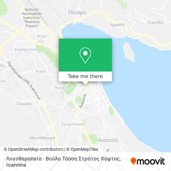 Λογοθεραπεία - Βούλα Τάσση Στράτος Χάφτας map