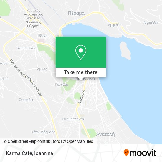 Karma Cafe map