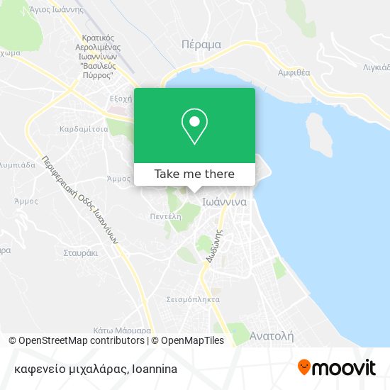 καφενείο μιχαλάρας map