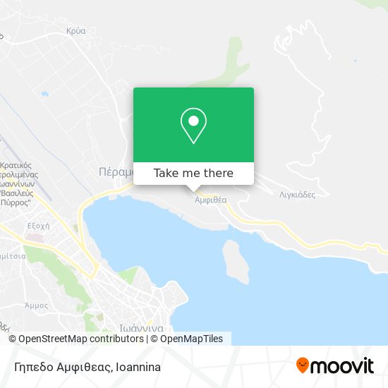 Γηπεδο Αμφιθεας map