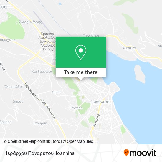 Ιεράρχου Παναρέτου map