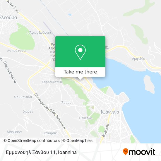 Εμμανουήλ Ξάνθου 11 map