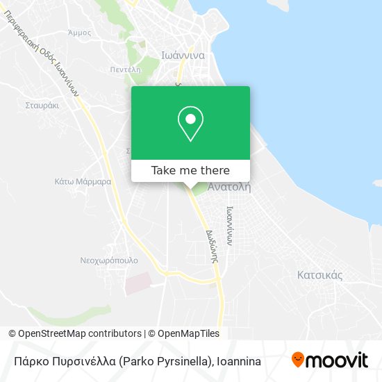 Πάρκο Πυρσινέλλα (Parko Pyrsinella) map