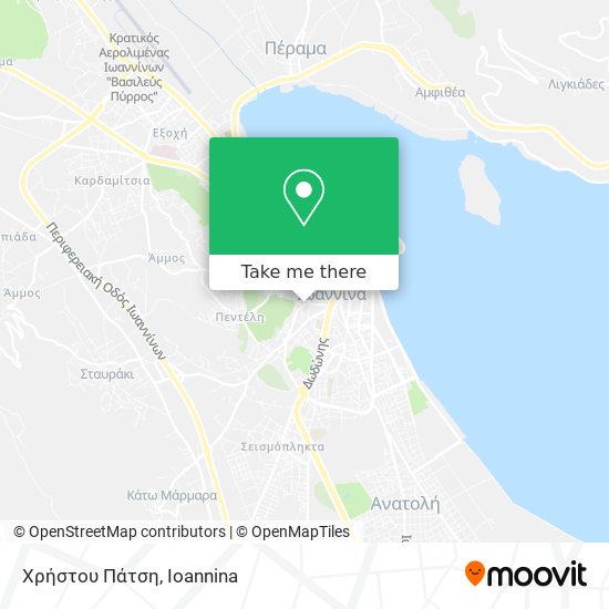 Χρήστου Πάτση map