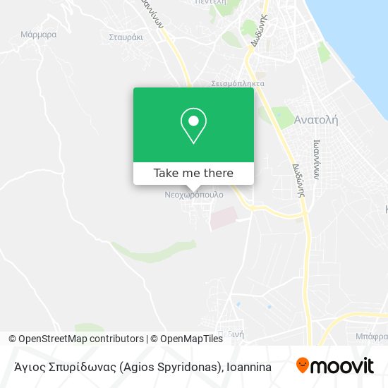 Άγιος Σπυρίδωνας (Agios Spyridonas) map