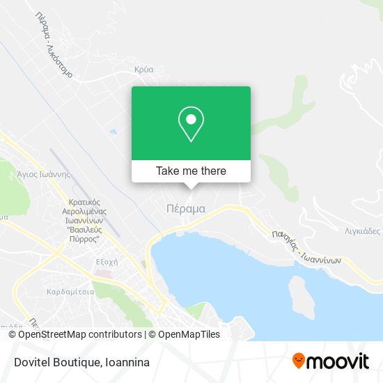 Dovitel Boutique map