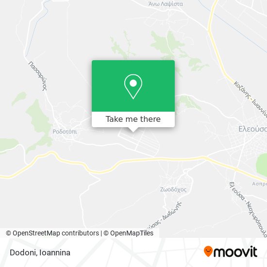 Dodoni map