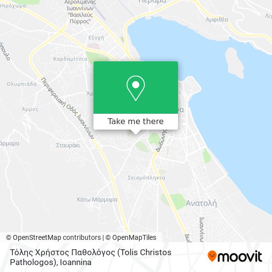 Τόλης Χρήστος Παθολόγος (Tolis Christos Pathologos) map