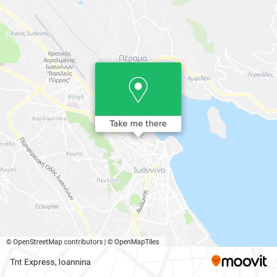 Tnt Express map