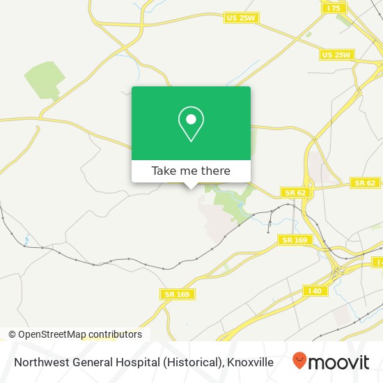 Northwest General Hospital (Historical) map