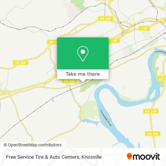 How To Get To Free Service Tire Auto Centers In Knoxville By Bus