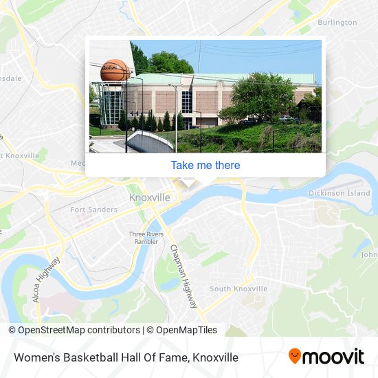 Mapa de Women's Basketball Hall Of Fame