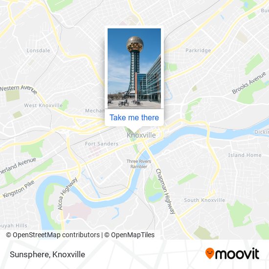 Mapa de Sunsphere