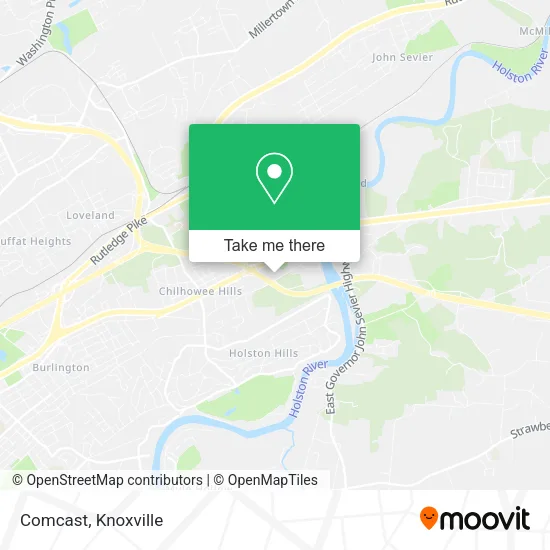 Comcast map