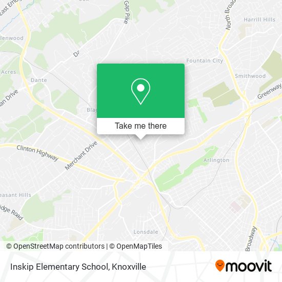 Mapa de Inskip Elementary School
